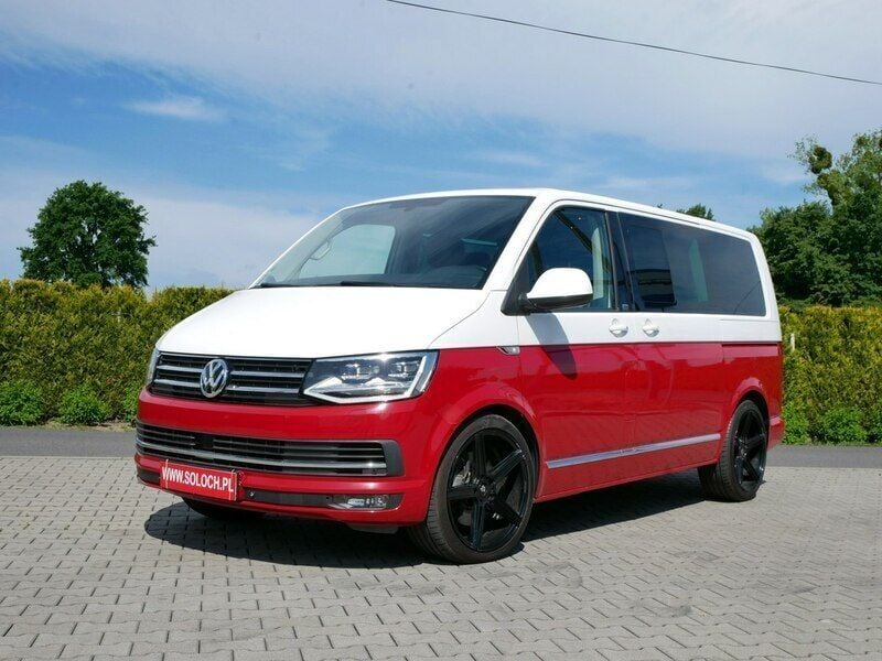 Czerwony Używany 2015 VW Multivan Sedan/Limuzyna | 129 900 zł (Super Cena) - Obraz 1/4