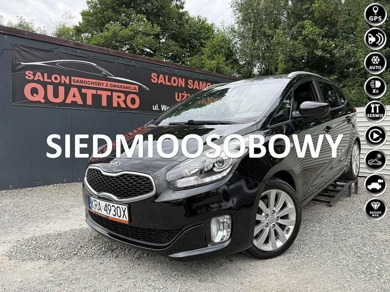 Używany Kia Carens 115 KM (84 kW) 2016 Czarny (metalik) Minivan