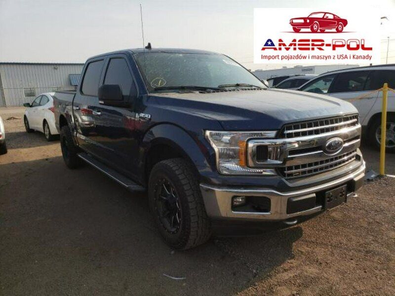 Niebieski Używany 2019 Ford F-150 Pickup | 132 000 zł - Obraz 1/4