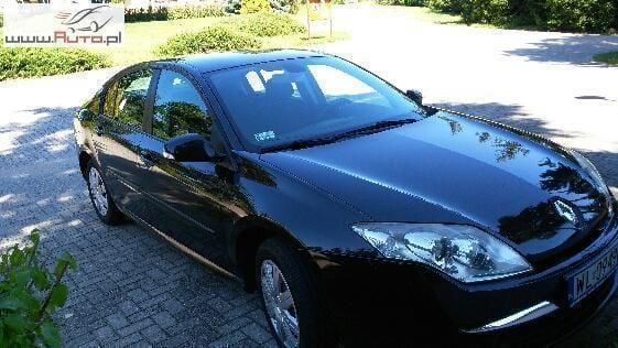 Czarny (metalik) Używany 2008 Renault Laguna III Sedan/Limuzyna | 17 000 zł (Drogi) - Obraz 1/4