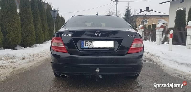 Używany Mercedes C220 2007 Czarny