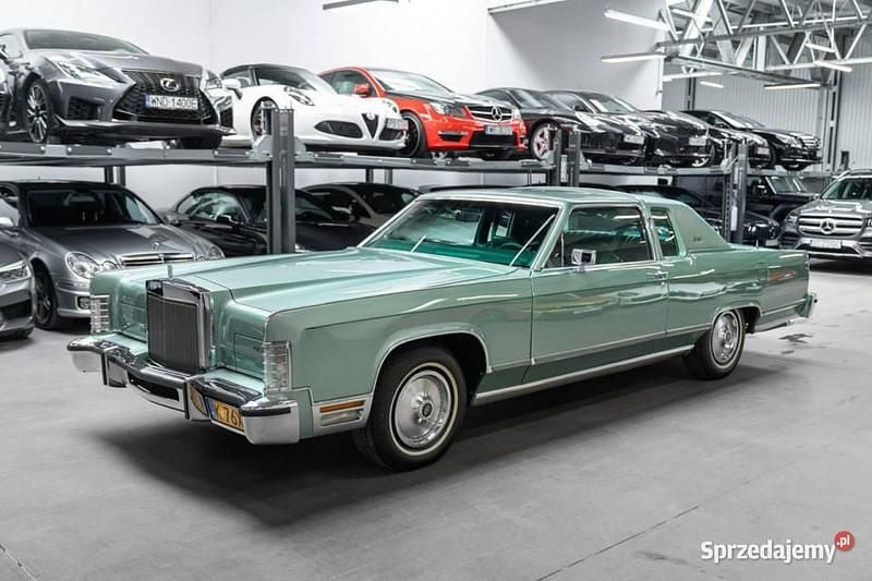 Zielony Używany 1978 Lincoln Continental Coupe | 298 000 zł - Obraz 1/4