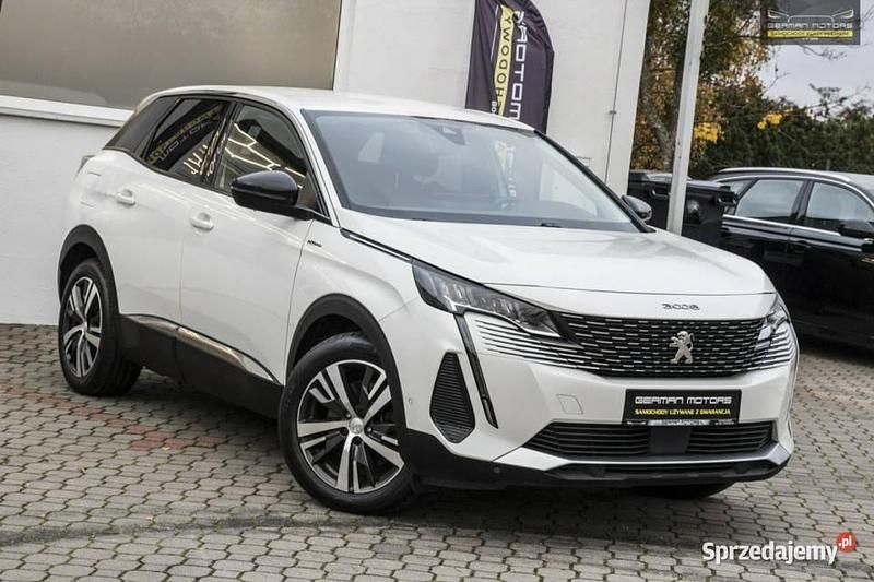Biały Używany 2022 Peugeot 3008 Allure SUV | 87 899 zł - Obraz 1/4