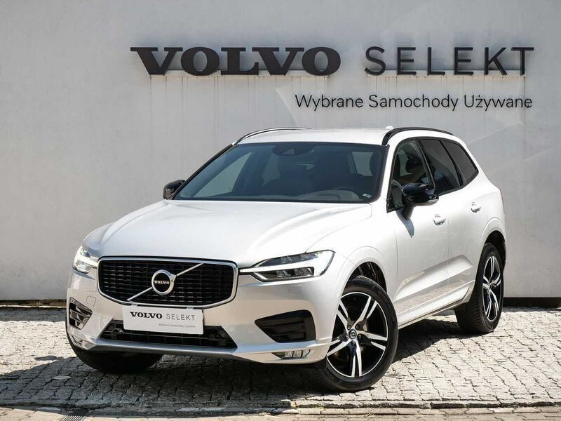 Srebrny Używany 2020 Volvo XC60 SUV | 159 900 zł (Uczciwa cena) - Obraz 1/4