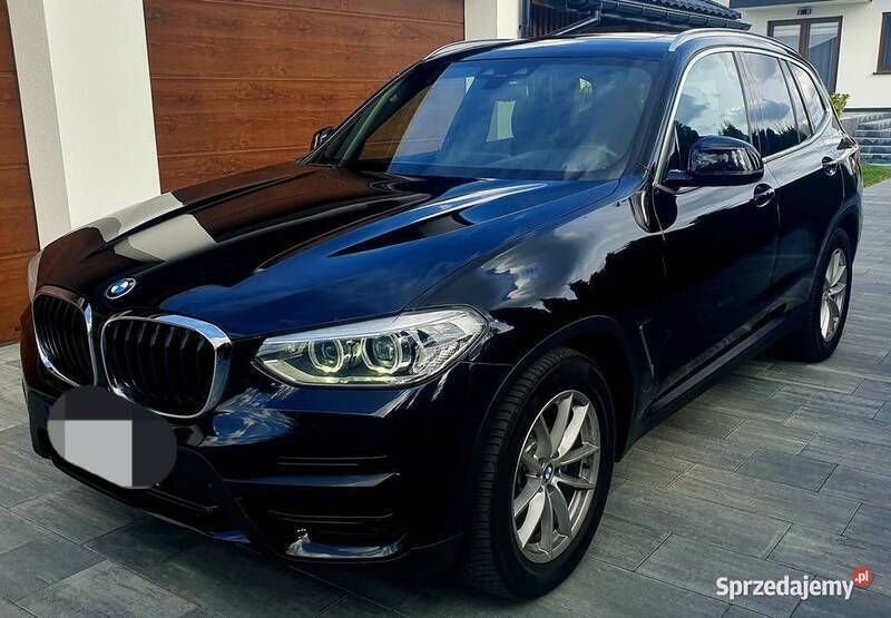 Czarny Używany 2020 BMW X3 Luxury Line SUV | 138 000 zł (Uczciwa cena) - Obraz 1/4