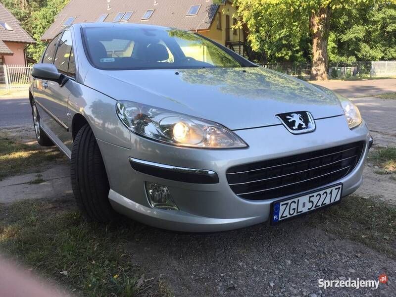 Srebrny Używany 2006 Peugeot 407 Sedan/Limuzyna | 9800 zł (Dość drogi) - Obraz 1/4