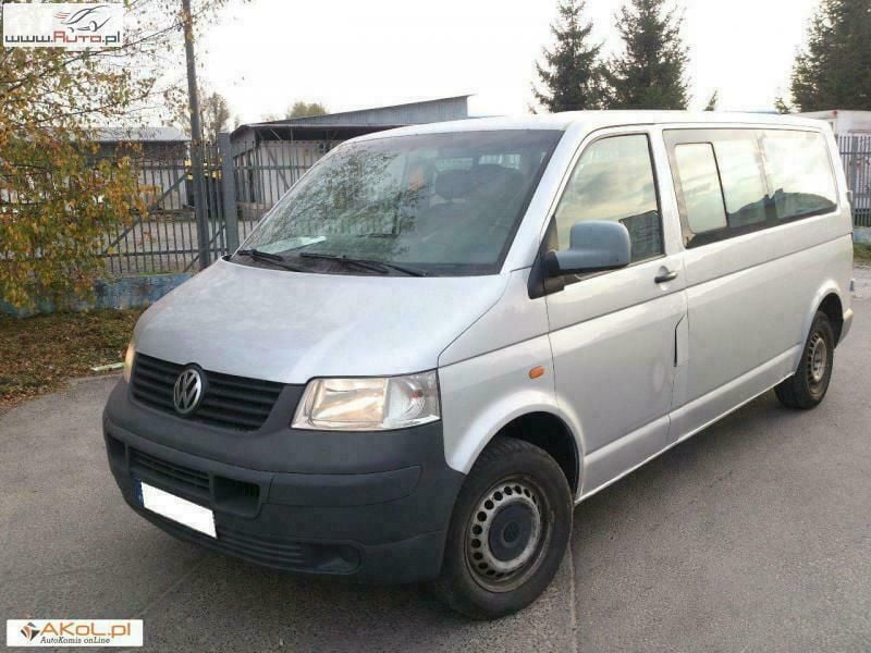 Używany VW T5 131 KM (96 kW) 2004 Srebrny (metalik) Van
