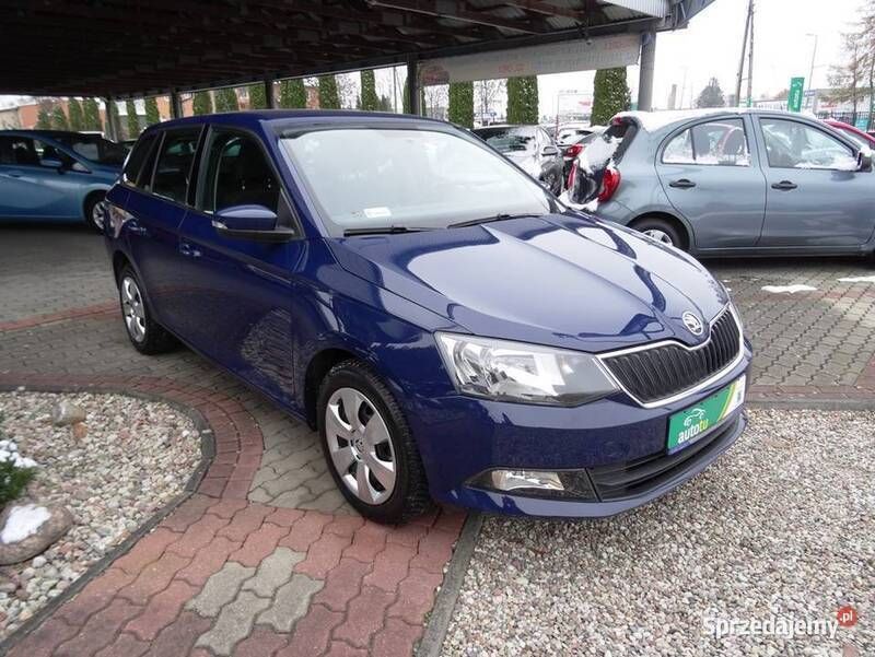 Używany Skoda Fabia 75 KM (55 kW) 2018 Granatowy Hatchback