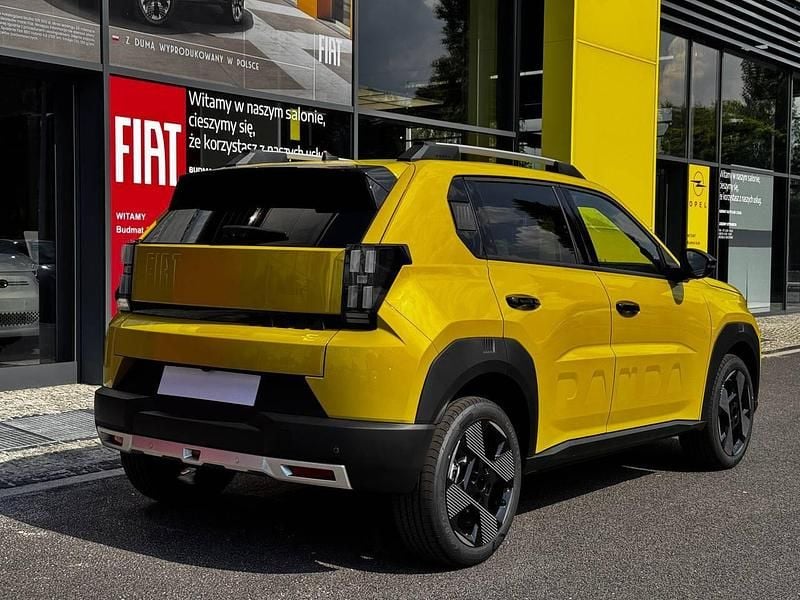 Nowe Fiat Grande Panda La Prima 83 kW (113 KM) 2025 Lakier metalizowany żółty limone Hatchback