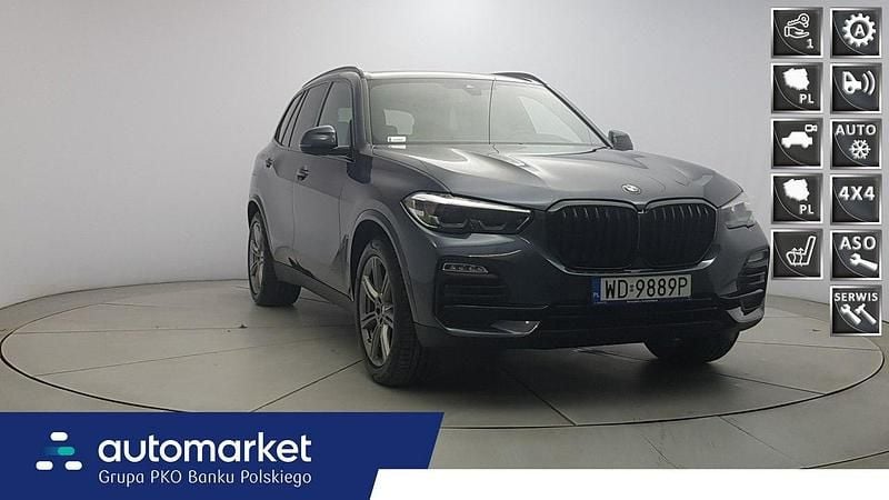 Szary Używany 2021 BMW X5 Comfort Edition SUV | 249 850 zł (Super Cena) - Obraz 1/4