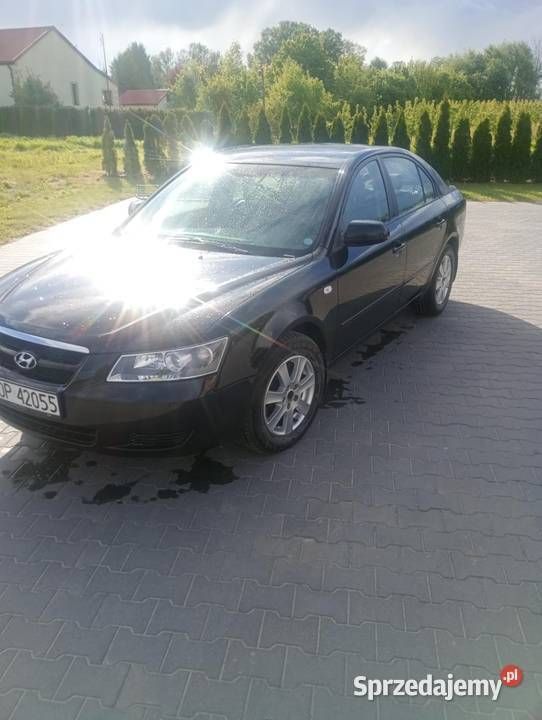Czarny Używany 2006 Hyundai Sonata Sedan/Limuzyna | 7999 zł - Obraz 1/4
