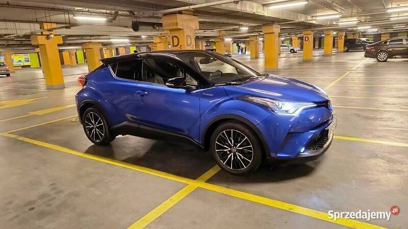 Niebieski Używany 2018 Toyota C-HR SUV | 79 700 zł (Uczciwa cena) - Obraz 1/4