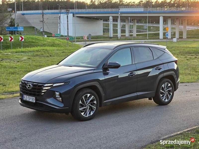 Granatowy Używany 2021 Hyundai Tucson SUV | 88 900 zł (Uczciwa cena) - Obraz 1/4