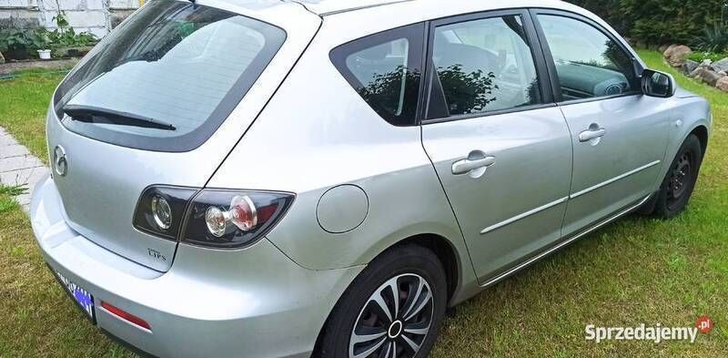 Srebrny Używany 2007 Mazda 3 Hatchback | 6500 zł (Uczciwa cena) - Obraz 1/4