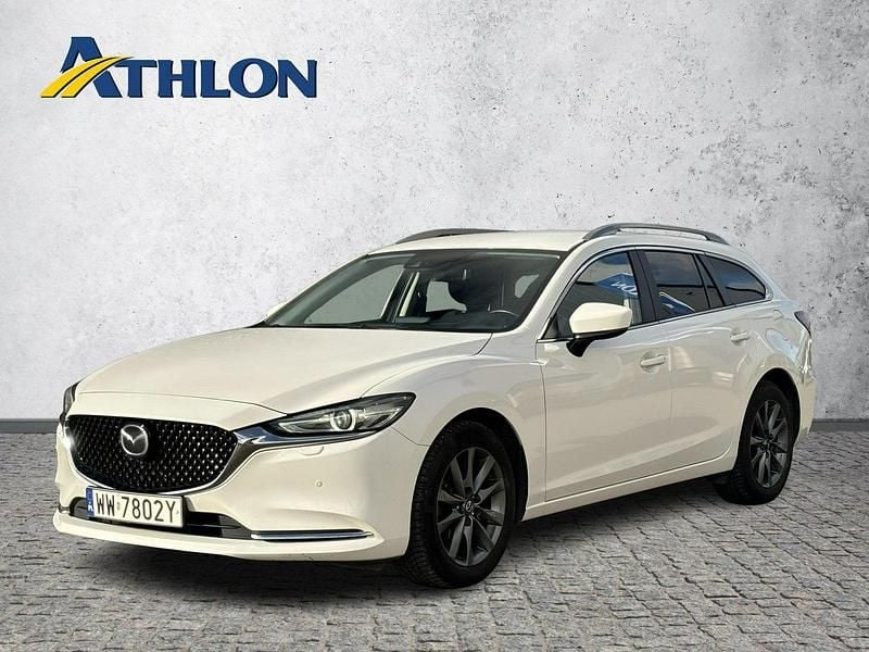 Biały Używany 2022 Mazda 6 Kombi | 92 900 zł (Uczciwa cena) - Obraz 1/4