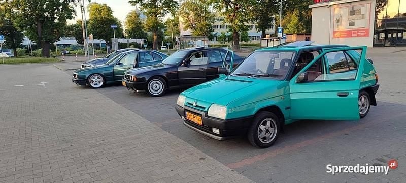 Zielony Używany 1993 Skoda Favorit Hatchback | 13 000 zł - Obraz 1/4