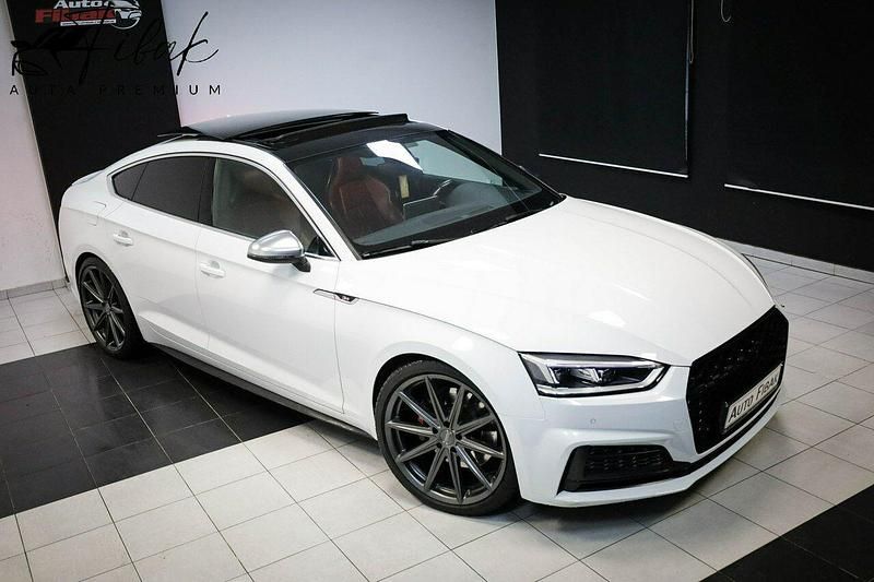 Biały Używany 2018 Audi S5 Ambiente Hatchback | 129 900 zł - Obraz 1/4
