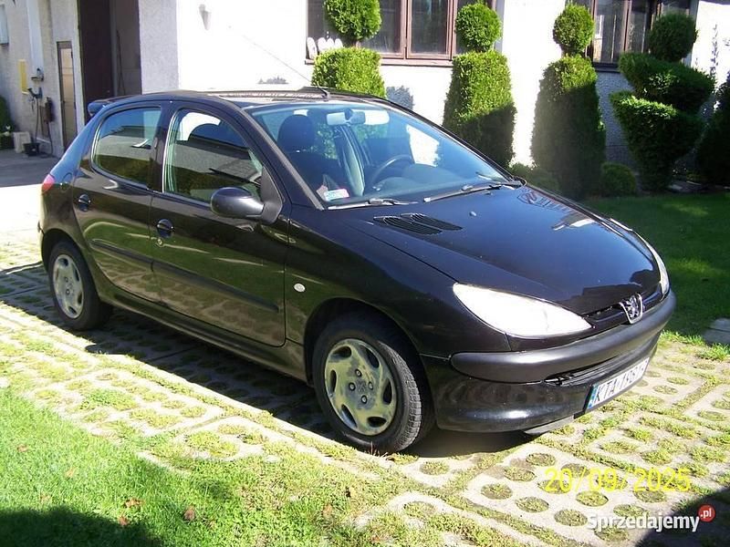 Czarny Używany 2003 Peugeot 206 Hatchback | 2500 zł (Dość drogi) - Obraz 1/4