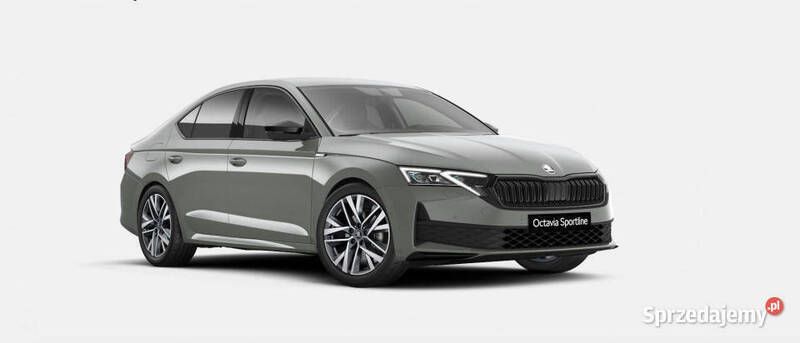 Szary Nowe 2025 Skoda Octavia SportLine Sedan/Limuzyna | 157 412 zł (Drogi) - Obraz 1/4