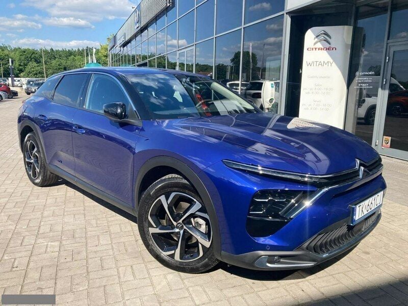 Niebieski (metalik) Używany 2022 Citroën C5 X Sedan/Limuzyna | 129 900 zł (Drogi) - Obraz 1/4