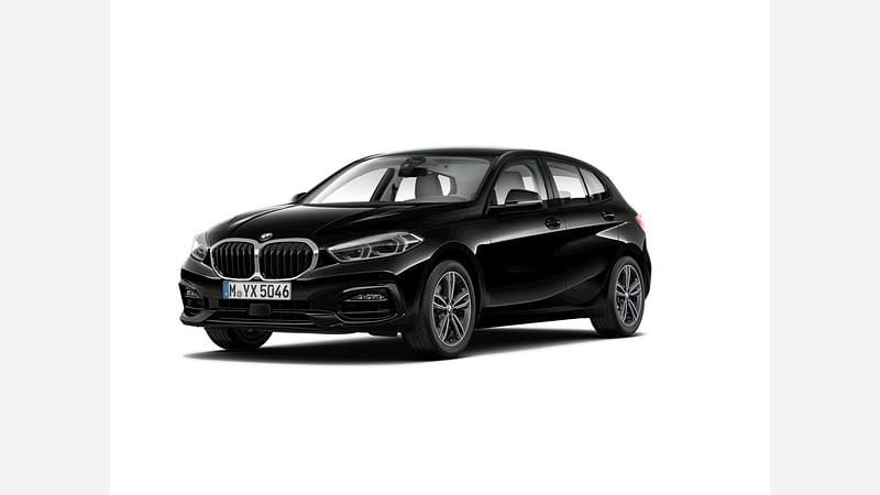 Czarny Używany 2022 BMW 120 Shadowline Hatchback | 119 900 zł (Super Cena) - Obraz 1/3