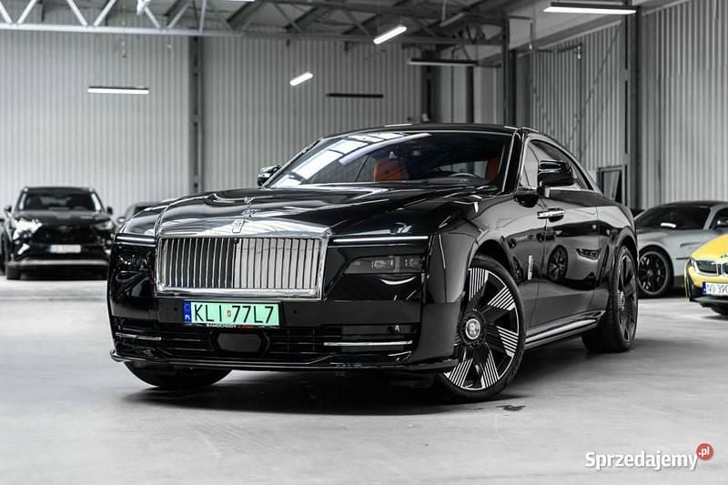 Czarny Używany 2025 Rolls Royce Spectre Coupe | 1 950 000 zł - Obraz 1/4