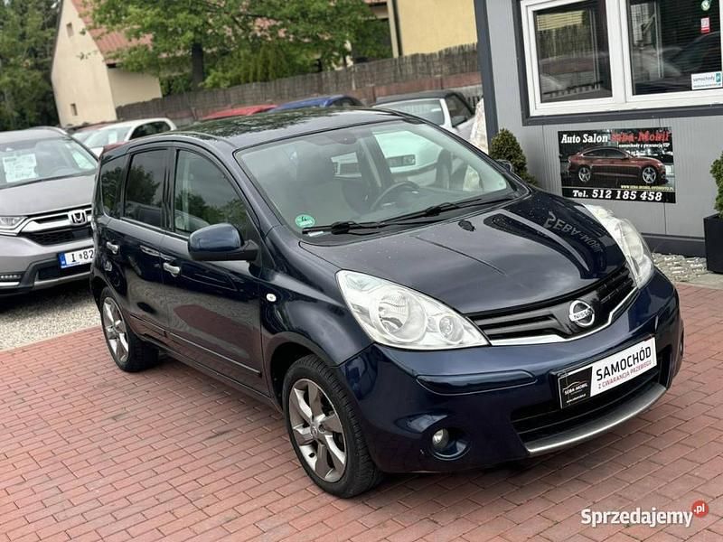 Używany Nissan Note 90 KM (66 kW) 2011 Granatowy Minivan