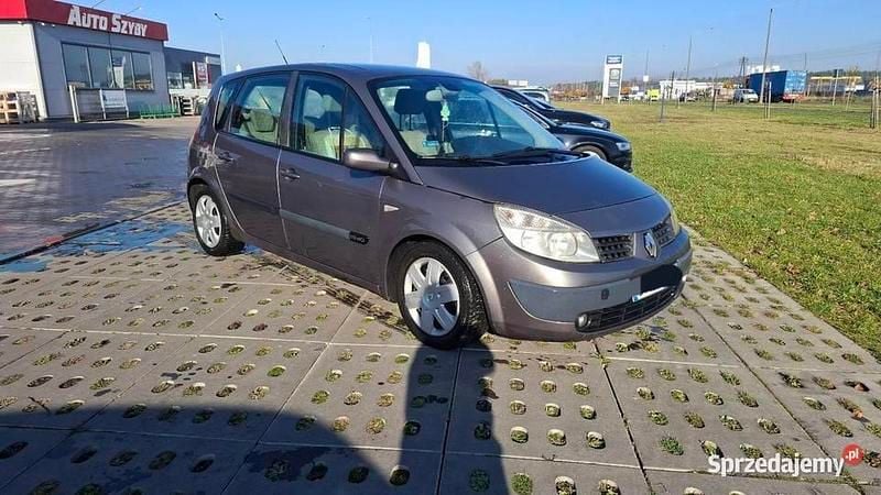 Grafitowy Używany 2003 Renault Scénic II Minivan | 2999 zł (Uczciwa cena) - Obraz 1/4