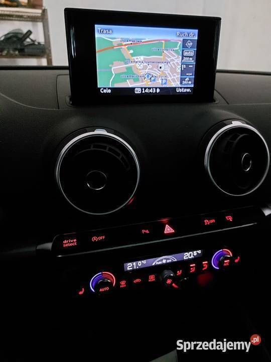 Używany Audi A3 2016 Czarny Sedan/Limuzyna