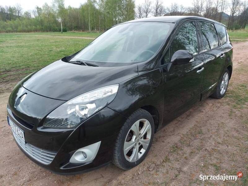 Czarny Używany 2009 Renault Grand Scénic III Minivan | 17 900 zł (Dobra cena) - Obraz 1/4