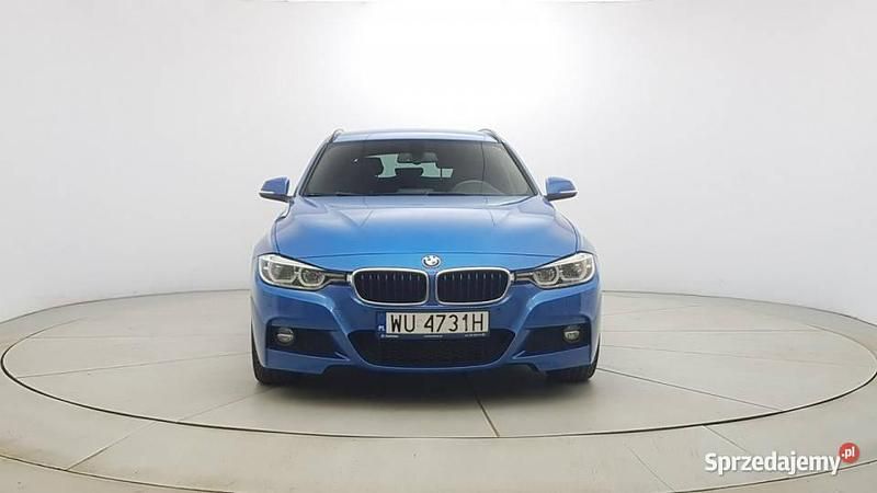 Niebieski Używany 2019 BMW 320 M Sport Kombi | 79 850 zł (Super Cena) - Obraz 1/4