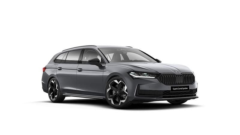 Szary graphite metalizowany Nowe 2026 Skoda Superb SportLine Kombi | 227 000 zł (Uczciwa cena) - Obraz 1/4