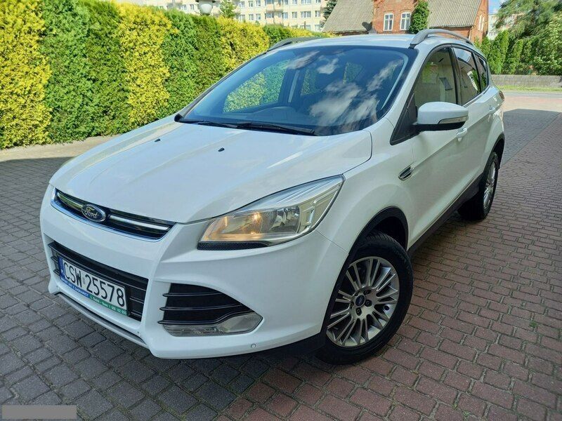 Biały Używany 2013 Ford Kuga SUV | 46 900 zł (Dość drogi) - Obraz 1/4