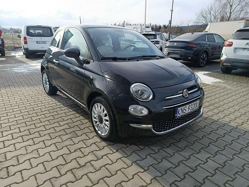 Czarny Używany 2023 Fiat 500 Dolcevita Hatchback | 47 900 zł (Dobra cena) - Obraz 1/4