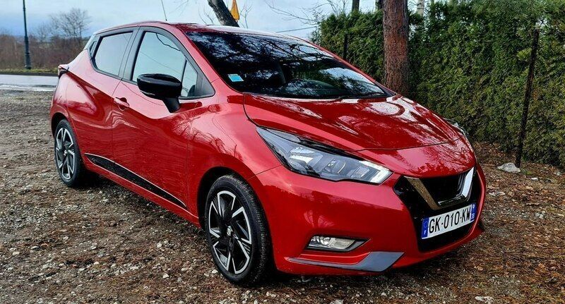 Czerwony Używany 2022 Nissan Micra Hatchback | 61 900 zł (Dość drogi) - Obraz 1/4