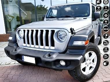 Srebrny Używany 2018 Jeep Wrangler SUV | 132 900 zł - Obraz 1/4