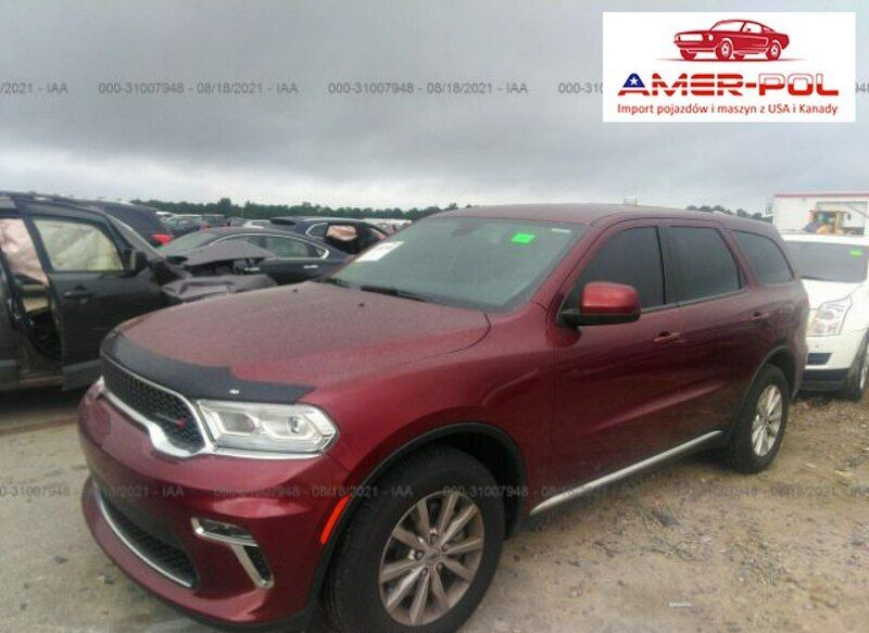 Używany Dodge Durango SXT 293 KM (215 kW) 2021 Czerwony SUV