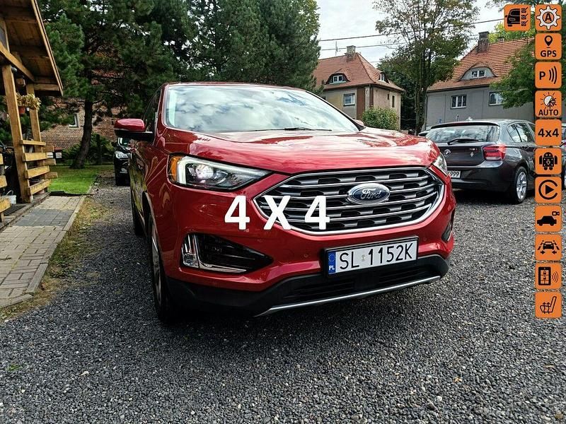 Czerwony Używany 2024 Ford Edge Titanium SUV | 125 000 zł (Uczciwa cena) - Obraz 1/4