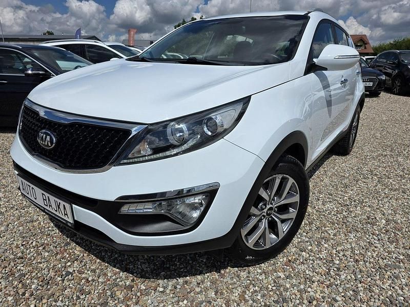 Biały (metalik) Używany 2014 Kia Sportage 2 SUV | 44 900 zł (Uczciwa cena) - Obraz 1/4