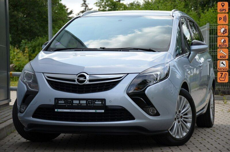 Szary Używany 2013 Opel Zafira Minivan | 27 900 zł (Uczciwa cena) - Obraz 1/4