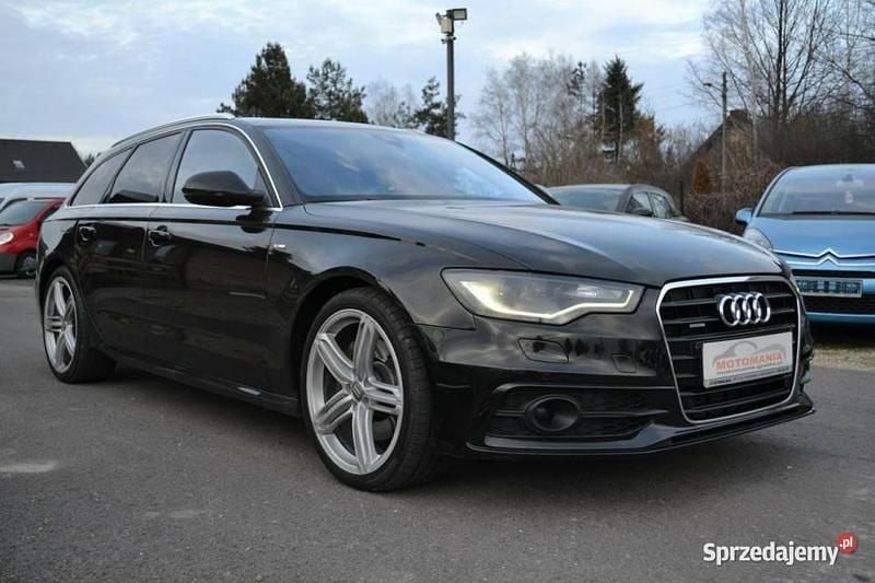 Czarny Używany 2013 Audi A6 S-Line Sedan/Limuzyna | 54 900 zł (Dobra cena) - Obraz 1/4