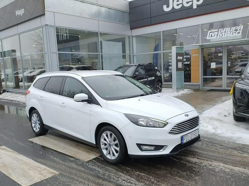 Używany Ford Focus 109 KM (80 kW) 2018 Biały Kombi