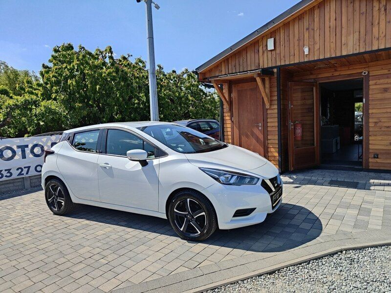 Biały (metalik) Używany 2019 Nissan Micra Hatchback | 34 900 zł - Obraz 1/4