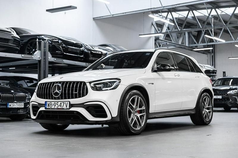 Używany Mercedes GLC63 AMG AMG 510 KM (375 kW) 2019 Biały (metalik, perła) SUV
