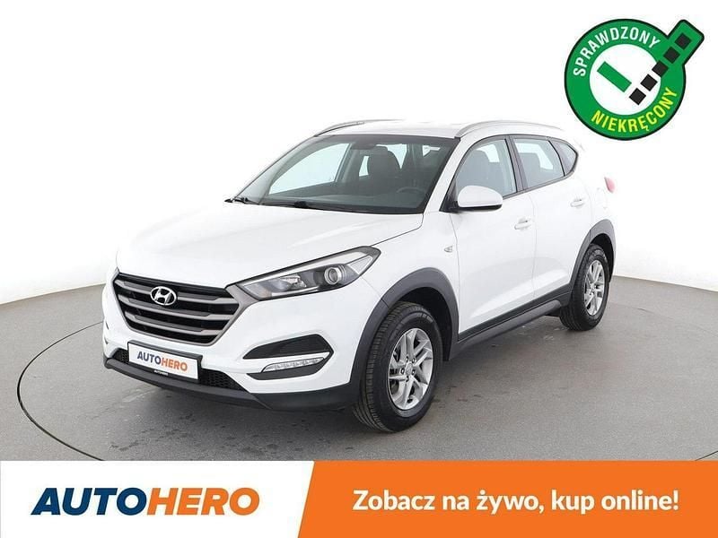 Biały Używany 2017 Hyundai Tucson SUV | 64 300 zł (Dobra cena) - Obraz 1/3