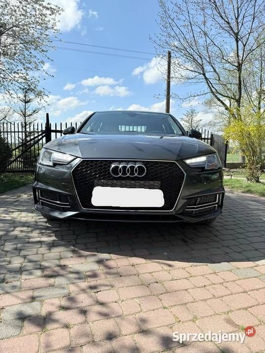 Szary Używany 2018 Audi A4 S-Line Sedan/Limuzyna | 76 500 zł (Uczciwa cena) - Obraz 1/4