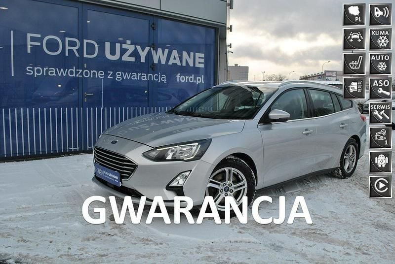 Srebrny Używany 2020 Ford Focus Trend Kombi | 49 900 zł (Uczciwa cena) - Obraz 1/4