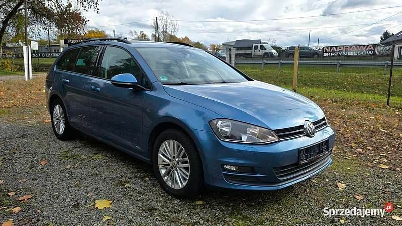 Niebieski Używany 2014 VW Golf VII Kombi | 33 900 zł (Uczciwa cena) - Obraz 1/4