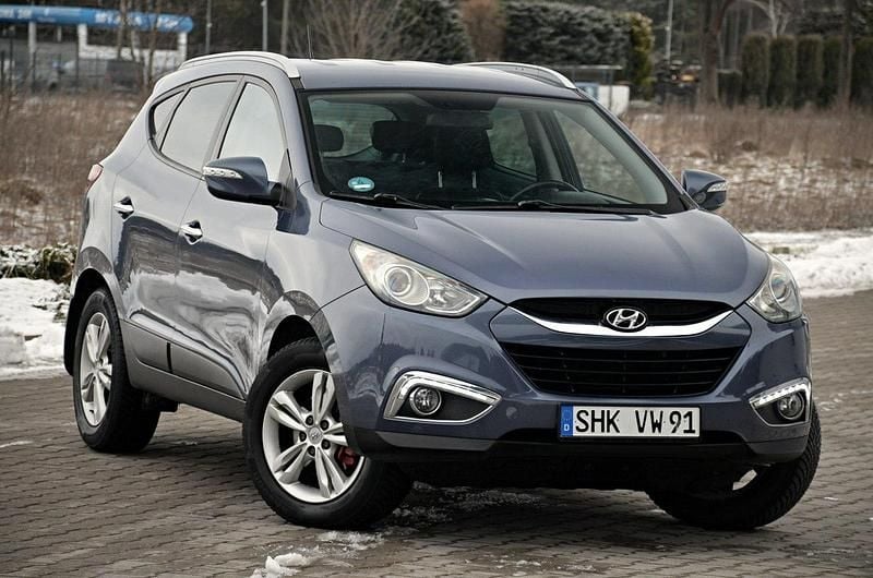Używany Hyundai ix35 136 KM (100 kW) 2013 Niebieski (metalik, perła) SUV