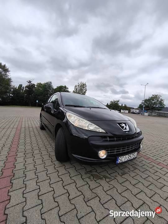 Czarny Używany 2009 Peugeot 207 Hatchback | 6000 zł (Super Cena) - Obraz 1/4